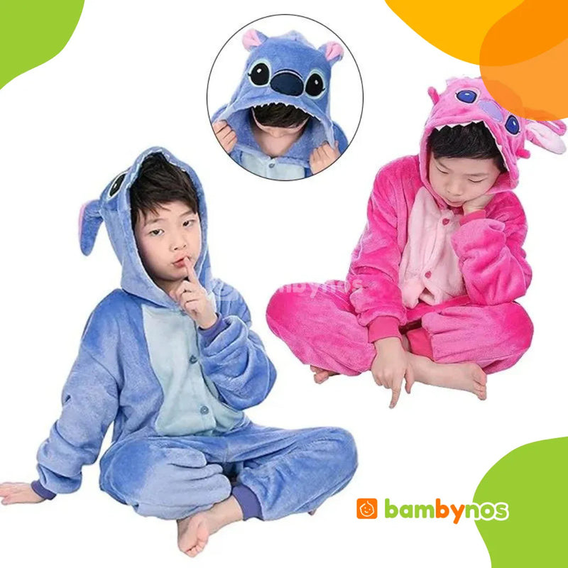 Pijama Cosplay Kigurumi Infantil Lilo SticH | P ao G