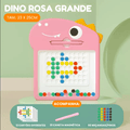 Prancheta Magnética Dino - Desenho para Crianças Brinquedo Educativo para Aprender Cores e Estimular a Criatividade - Bambynos