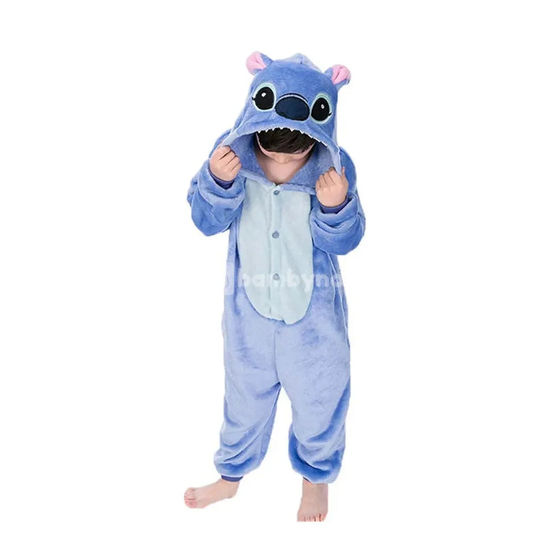 Pijama Cosplay Kigurumi Infantil Lilo SticH | P ao G