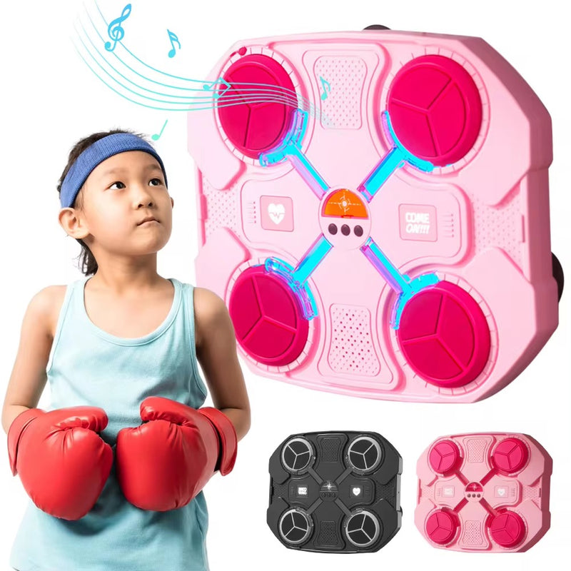 Máquina de Boxe Eletrônica Musical Inteligente Brinquedo Para Crianças e Adultos