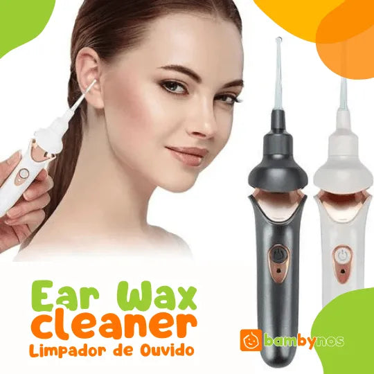 Limpador de Cera de Ouvido Automático Recarregável - Ear Wax Cleaner