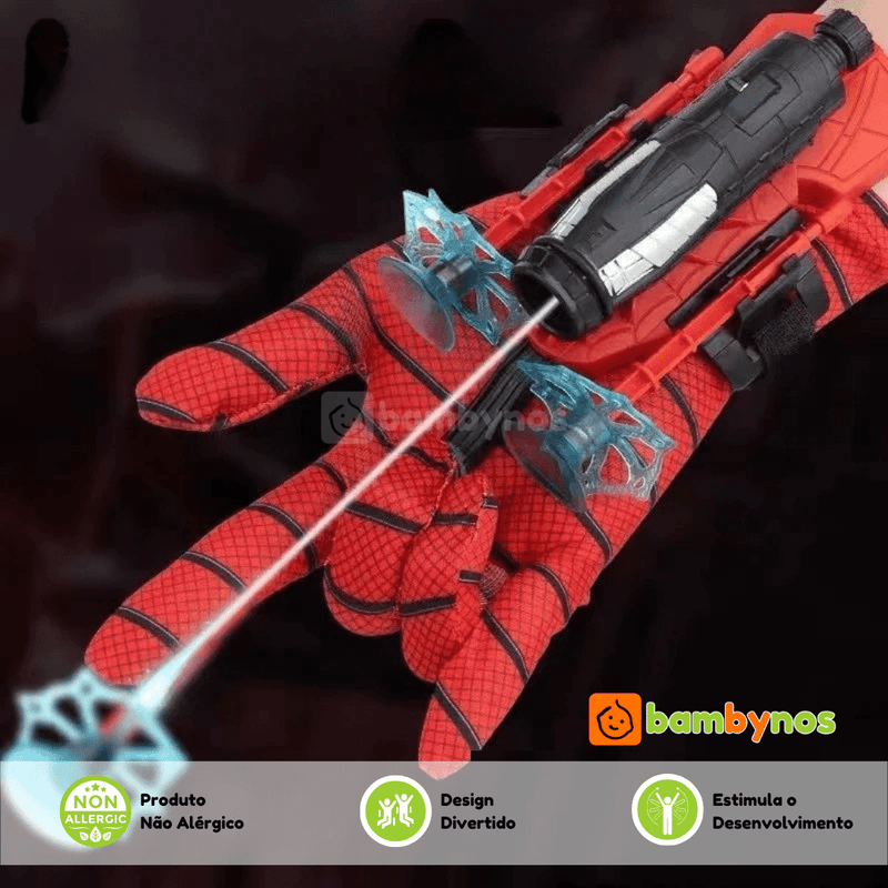 Lançador de Teia Homem Aranha - SpiderBambynos - Bambynos