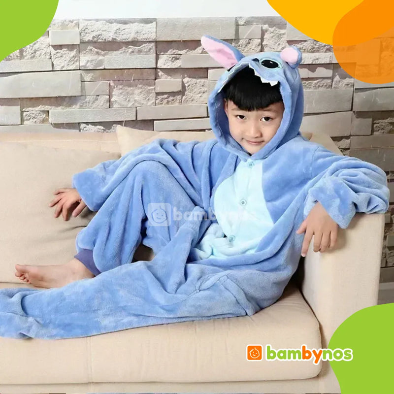 Pijama Cosplay Kigurumi Infantil Lilo SticH | P ao G