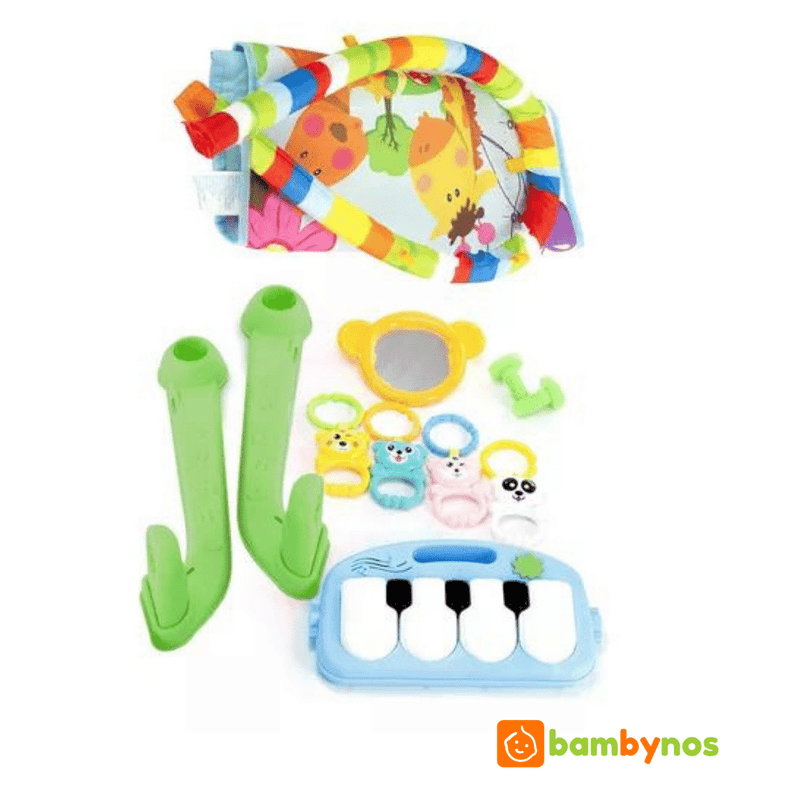 Tapete Musical Piano Interativo para Bebês - Tapete Bambyno - Bambynos