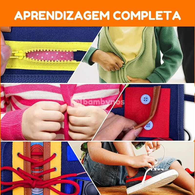 Maleta Sensorial Montessori - Atividades Educativas