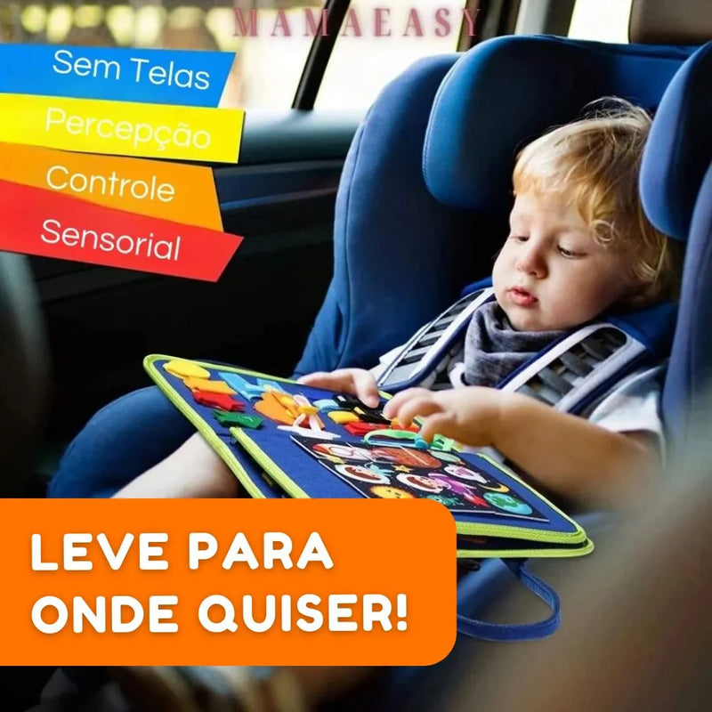 Maleta Sensorial Montessori - Atividades Educativas