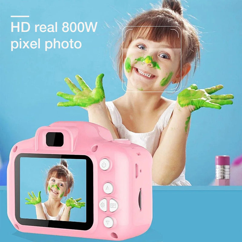 Câmera Digital Infantil PRO Resistente 1080P HD + Brinde (Cartão 32G)