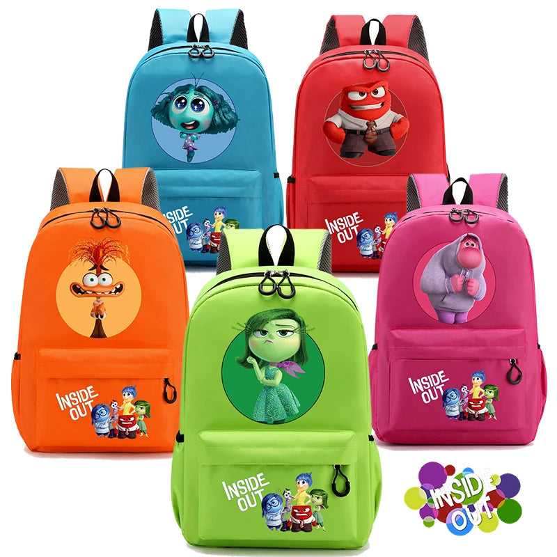 Mochila Infantil Personagens Divertidamente 2