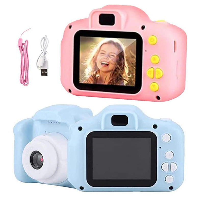 Câmera Digital Infantil PRO Resistente 1080P HD + Brinde (Cartão 32G)