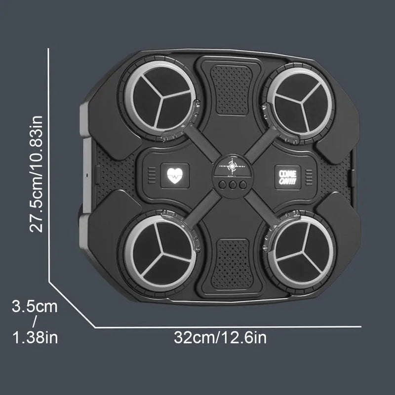 Máquina de Boxe Eletrônica Musical Inteligente Brinquedo Para Crianças e Adultos